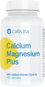 Catalog Produse - Calcium Magnesium Plus CaliVita (100 capsule) calciu, magneziu + vitaminele D3 și K2