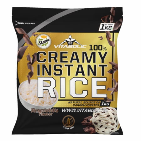 Nutritie sportiva - Creamy Instant Rice 1Kg Vitabolic | Orez micronizat pentru sportivi, shake-uri și meal prep