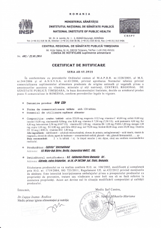 New Life CaliVita (120 tablete) Multivitamine pentru femeile însărcinate sau aflate la lactaţie [2]