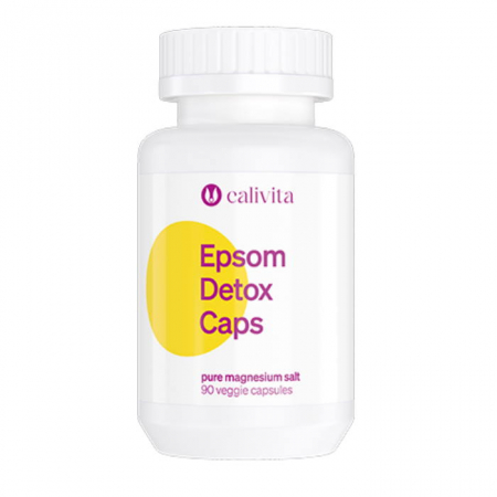 Antistress - Epsom Detox caps 90 capsule de sulfat de magneziu.
