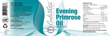 Evening Primrose Oil CaliVita (100 capsule gelatinoase) Ulei de Luminiţa de SearăÎnapoi [1]