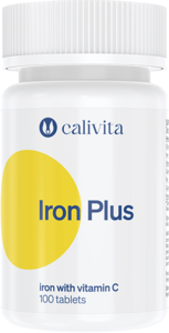 Inima si Circulatie sange - Iron Plus CaliVita (100 tablete) Fier cu Vitamina C