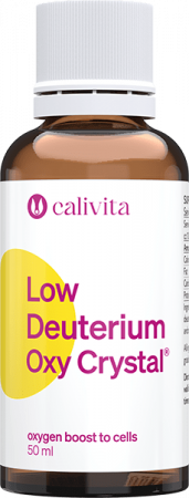 Imunitate - Low Deuterium Oxy Crystal (50 ml) Apă cu conţinut redus de deuteriu si oxigen stabilizat.
