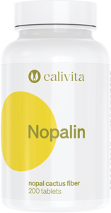 Catalog Produse - Nopalin CaliVita (200 tablete) Tablete cu fibre de cactus Nopal