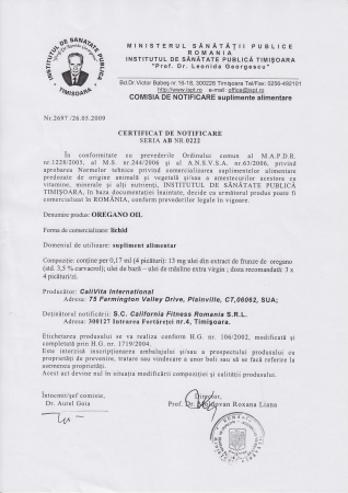 Pachet Răceală & Gripă: C1000 Plus + Oregano Oil CaliVita [2]