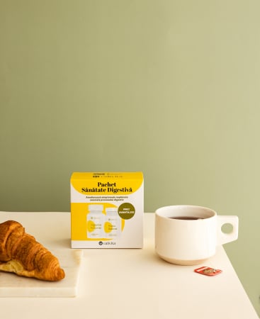 Pachet Sănătate Digestivă: Digestive Enzymes + ProbioBalance [5]