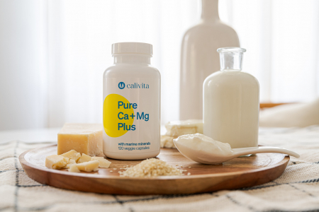 Pure Ca+Mg Plus, CaliVita, 120 capsule, calciu si magneziu [5]