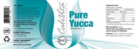 Pure Yucca (100 capsule)Yucca pentru detoxifiere naturala [3]