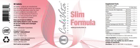 Slim Formula (90 tablete) Produs naturist pentru slăbit [3]