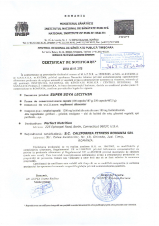 Super Soya Lecithin (100 capsule)   LECITINĂ DIN SOIA [2]