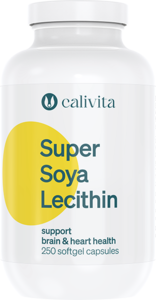Pentru seniori - Super Soya Lecithin (250 capsule)  LECITINĂ DIN SOIA