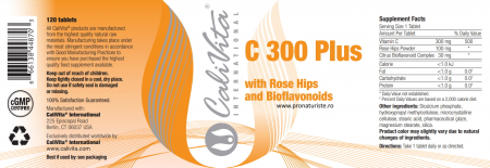 Vitamina C 300 Plus CaliVita (120 tablete) Complex vitamina C [3]