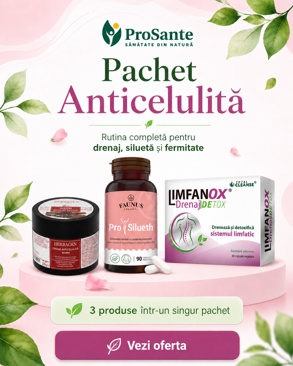 Pachet Anticelulita & Slabire Mobil