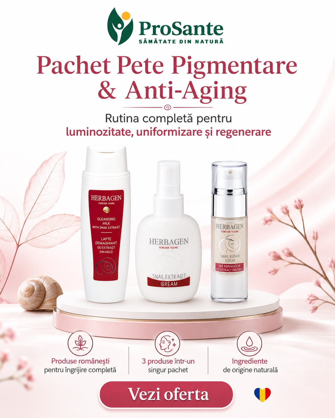 Pachet Pete Pigmentare & Anti Aging Mobil