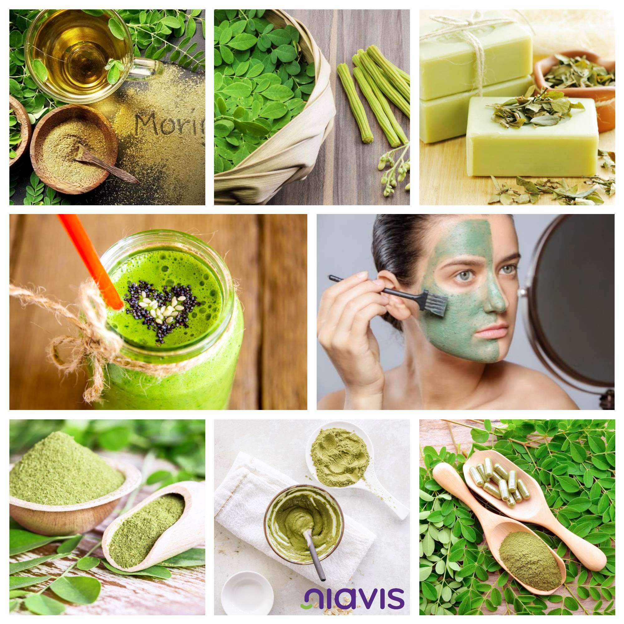 Masca faciala cu moringa