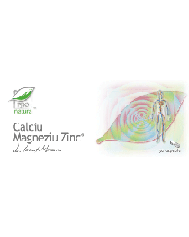 Calciu Magneziu Zinc 30cps Medica [1]