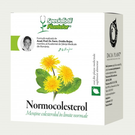 Supliment alimentar Normocolesterol Forte, Dacia Plant, 60 cps