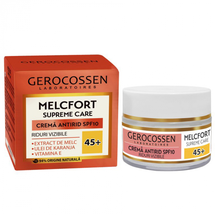 Crema antirid riduri vizibile 45+ SPF10 Melcfort 50 ml [2]