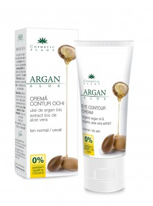 Crema contur ochi cu ulei de argan si aloe (Bio) 30 ml Cosmetic Plant [1]