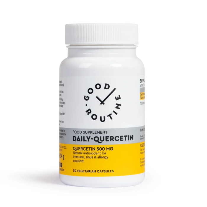 Daily-Quercetin 500 mg 30 capsule vegetale Good Routine [2]