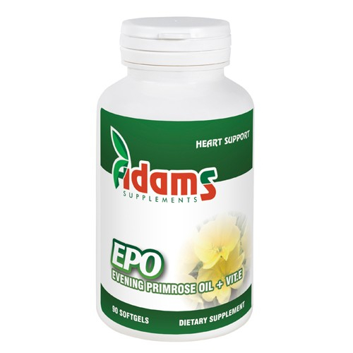 EPO (Evening primrose) 1000mg 90cps. Adams Supplements [1]