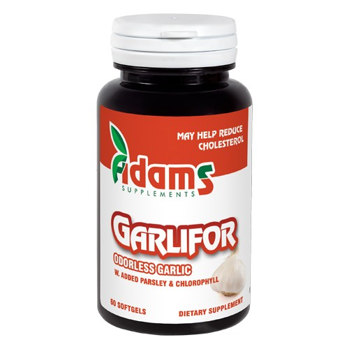 Garlifor 500mg 60cps Adams Supplements [1]