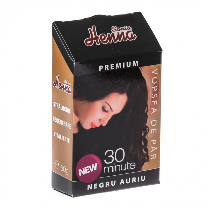 Henna Premium Negru 60g Henna Sonia [1]