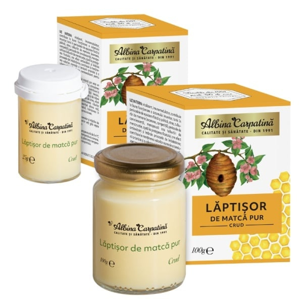 Lăptișor de matcă 100g + Laptisor 25g PROMO Apicola Pastoral Georgescu [1]