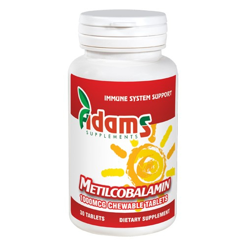 Metilcobalamina 1000mcg 30tab Adams Supplements [1]