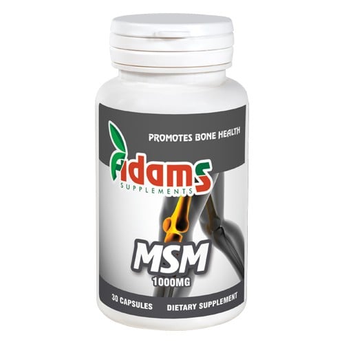 MSM 1000mg 30cps Adams Supplements [1]