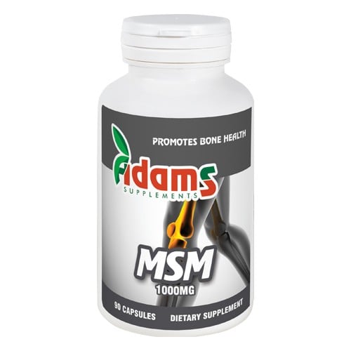 MSM 1000mg 90cps. Adams Supplements [1]