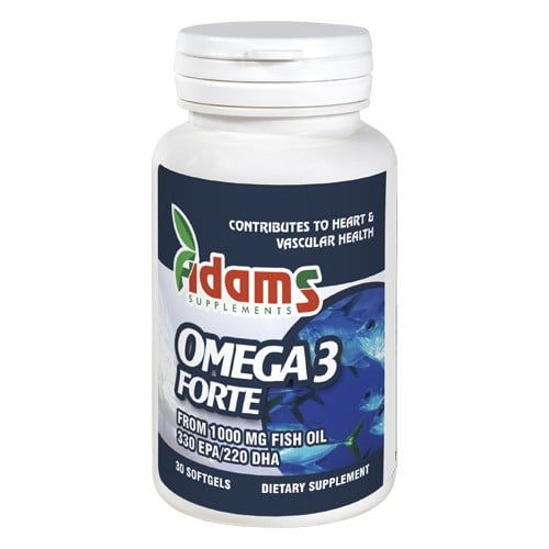 Omega3 Forte 330 EPA 220 DHA 30 cps. Adams Supplements [1]