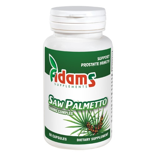 Saw Palmetto 500mg 60 capsule Adams Supplements [1]