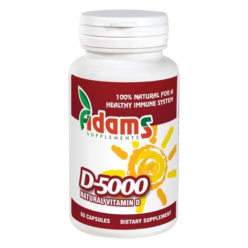 Vitamina D-5000 60 tablete Adams Supplements [1]