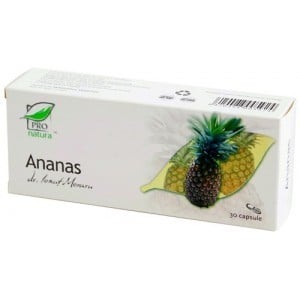 Cure de slabire - Ananas 30 cps Medica