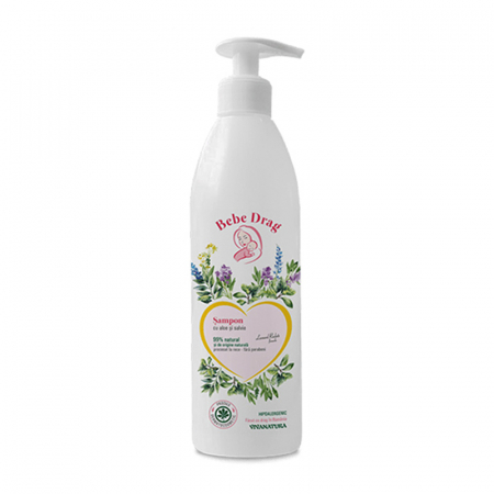 Mama si copilul - Bebe Drag Sampon cu Aloe si Salvie 500ml