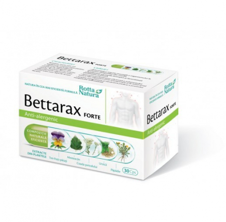 Suplimente - Bettarax Anti-alergic Forte 30cps Rotta Natura