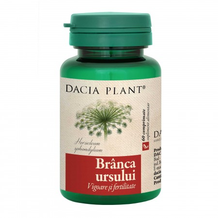 Sistem reproducator masculin - Branca Ursului 60cpr Dacia Plant -formula noua