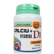Vitamine si minerale - Calciu cu Vitamina D3 30cpr Cosmo Pharm