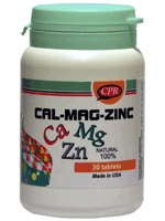 Vitamine si minerale - Calciu Magneziu Zinc 30cpr Cosmo Pharm