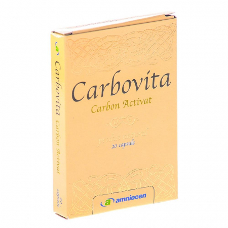Digestie, Probiotice - Carbovita 20cps Amniocen