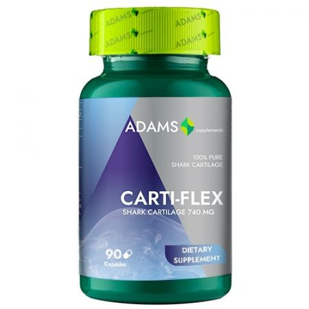 Suplimente - Carti-Flex Cartilaj de rechin 740mg 90 capsule Adams Vision