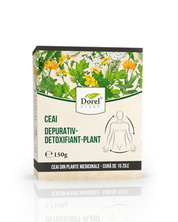 Remedii naturiste - Ceai Depurativ - Detoxifiant plant  150g Dorel Plant
