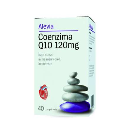 Sistem cardio-vascular - Coenzima Q10 120mg 40cpr Alevia