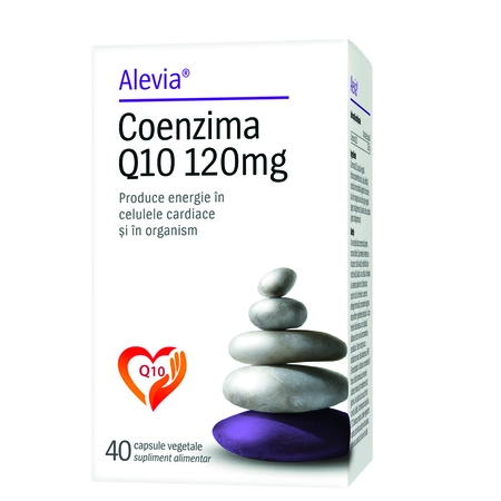 Sistem cardio-vascular - Coenzima Q10 120mg 40cps Alevia