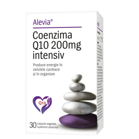 Sistem cardio-vascular - Coenzima Q10 200mg Intensiv  30cps vegetale Alevia