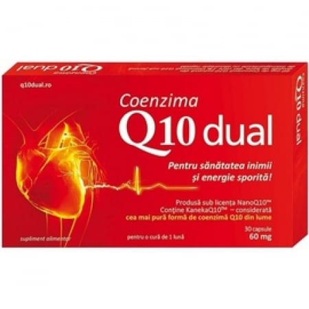 Suplimente - Coenzima Q10 Dual 60mg 30cps Good Days Therapy
