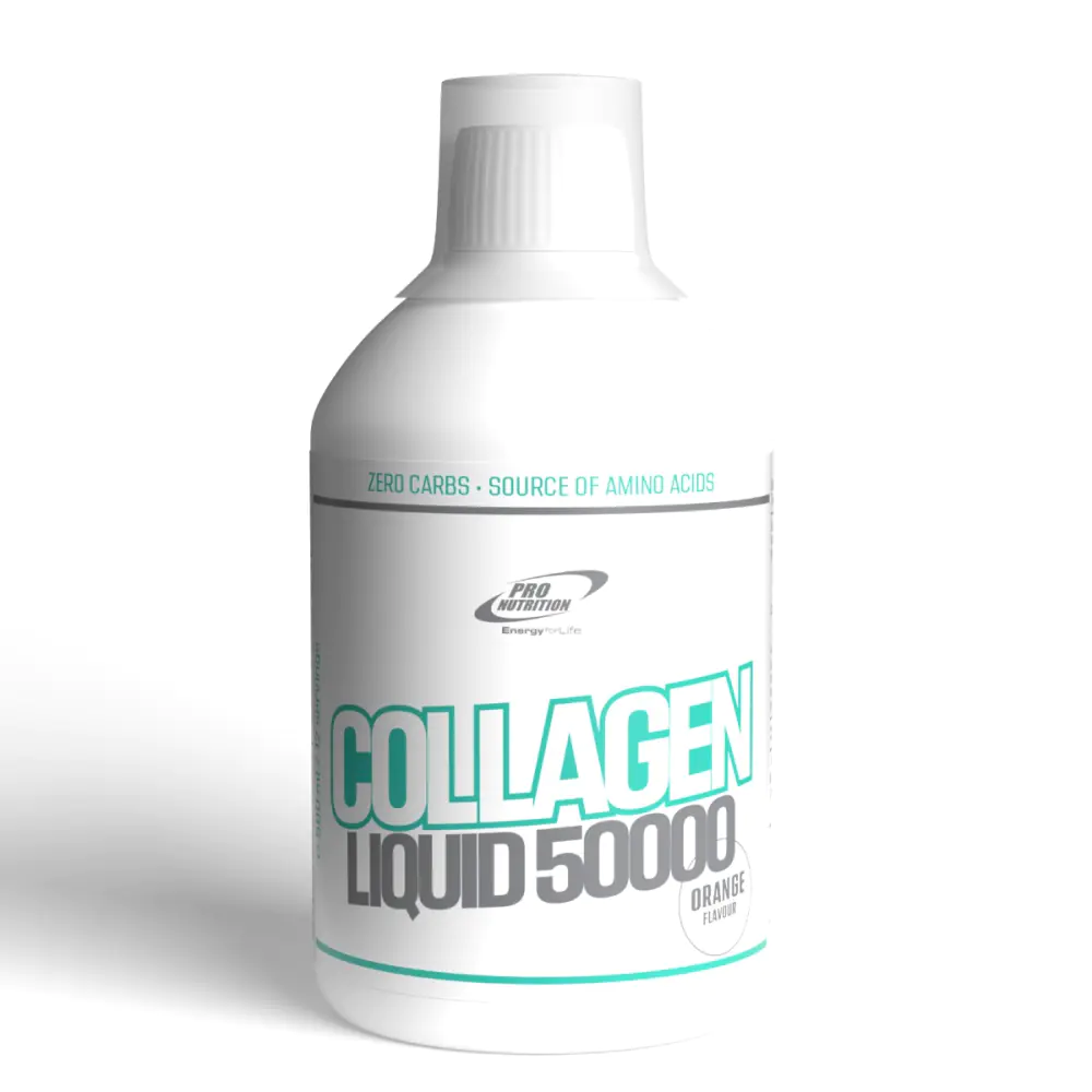 Suplimente - Collagen Liquid 50.000 cu gust de Portocale 500ml Pro Nutrition