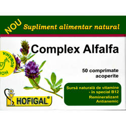 Sistem cardio-vascular - Complex Alfalfa 50cpr Hofigal