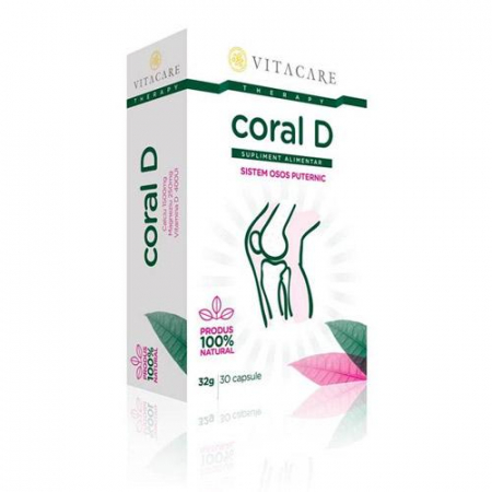 Suplimente - Coral Vit D 30cps Vita Care